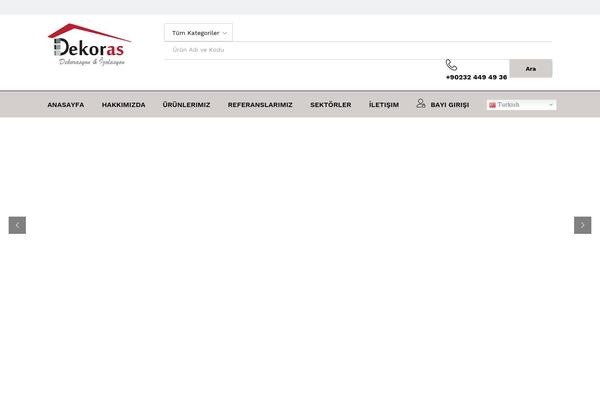 Martfury theme site design template sample