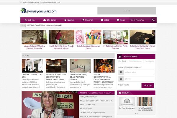 dekorasyoncular.com site used Safirrehber