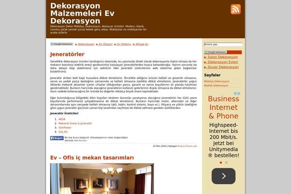 Prosense theme site design template sample