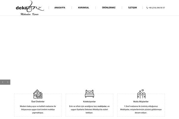 dekotarzmobilya.com site used Ugur-theme