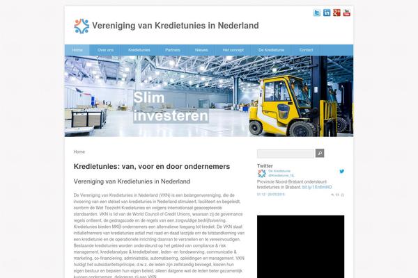 dekredietunie.nl site used Kredietunie