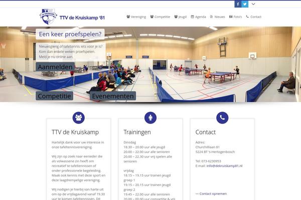 3Clicks theme site design template sample