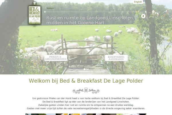 delagepolder.nl site used Delagepolder