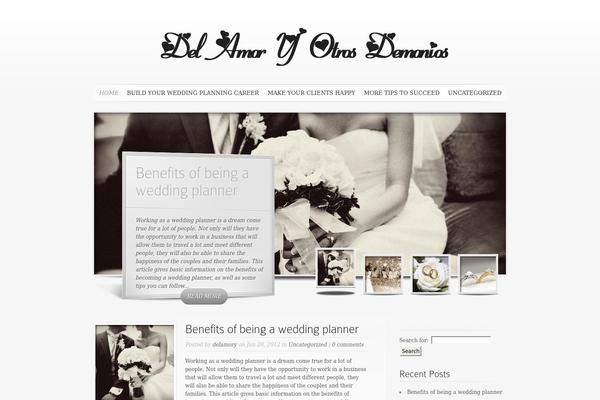 SimplePress theme site design template sample