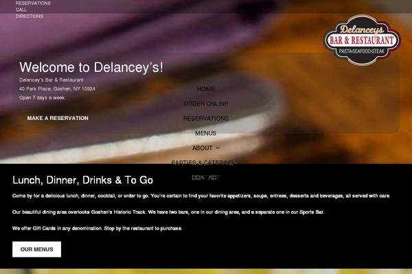 Impreza theme site design template sample