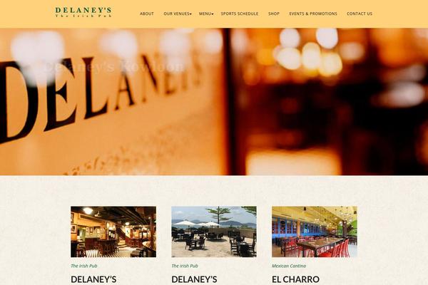 Chicagorestaurant theme site design template sample