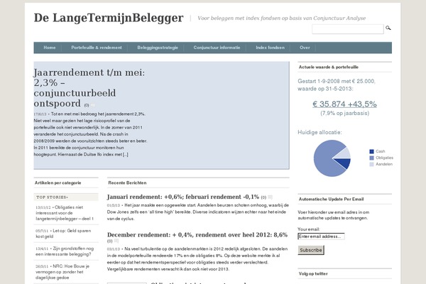 Mimbo theme site design template sample