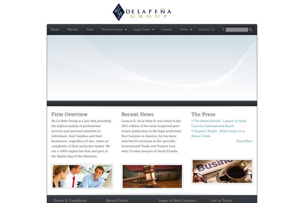 Complexity theme site design template sample