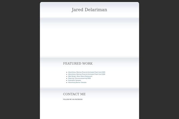 Fusion theme site design template sample