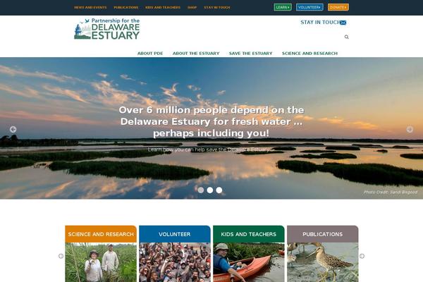 delawareestuary.org site used Pde