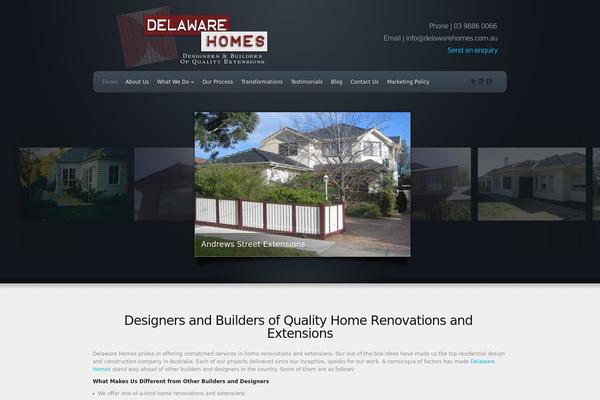 Envisioned theme site design template sample