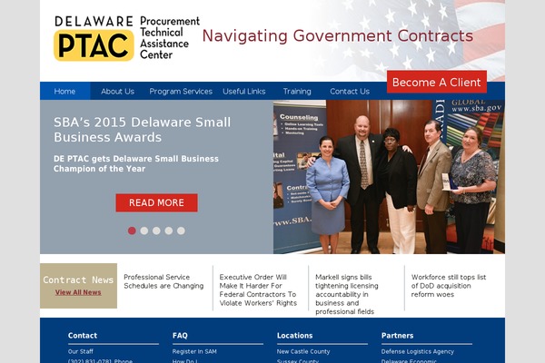 delawareptac.org site used Ptac