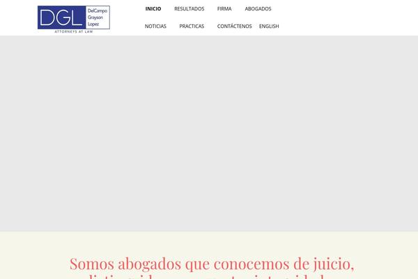 delcampolegal.com site used Law-practice