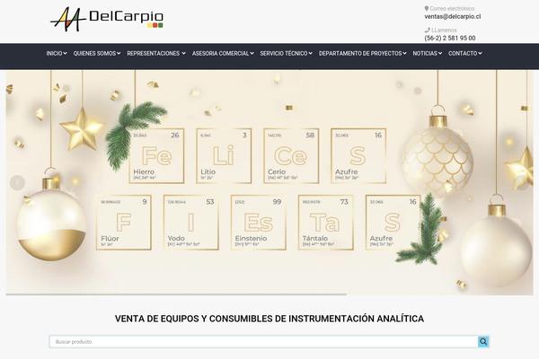Site using CRM WordPress Leads plugin