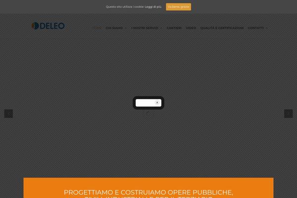 BUILDER theme site design template sample