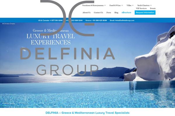 Site using Ultimate Landing Page and Coming Soon Page plugin