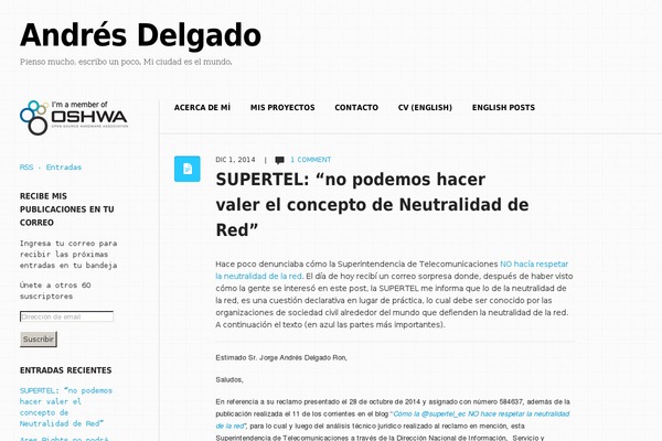 Site using WP-Cirrus plugin