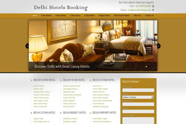 Welcome Inn theme site design template sample