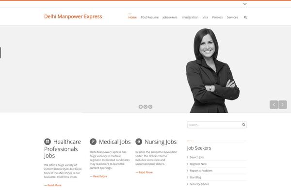 3Clicks theme site design template sample