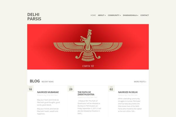 Flexible theme site design template sample