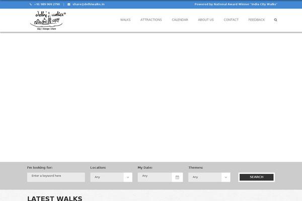 delhiwalks.in site used Tour Package v.2.1