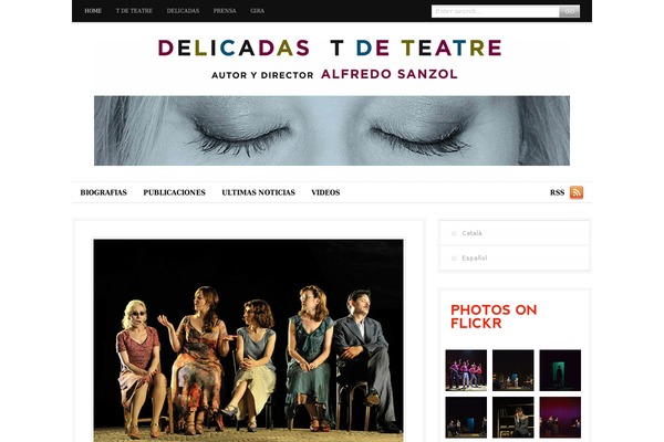 Daily Edition theme site design template sample