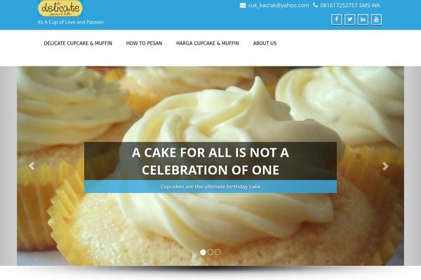 Enigma theme site design template sample