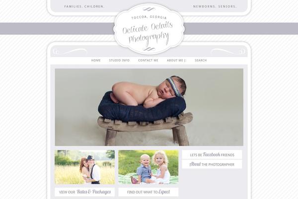 Prophoto4 theme site design template sample