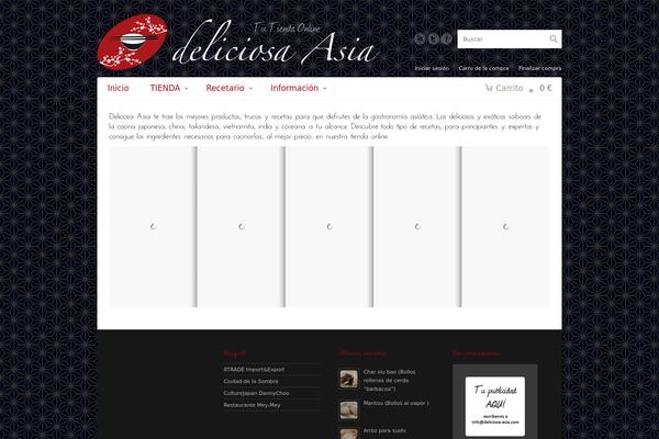 Abundance theme site design template sample