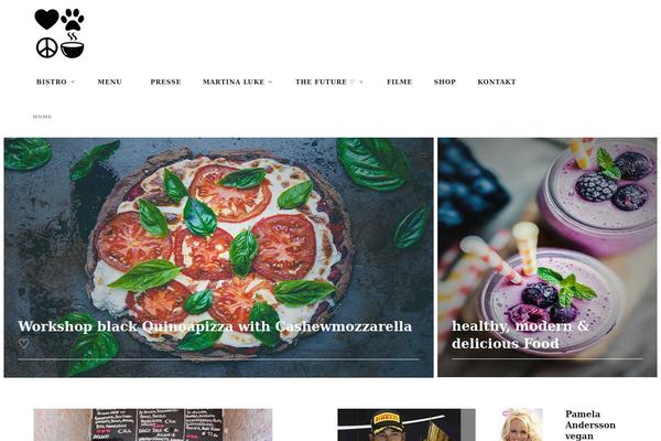 Magazinevibe theme site design template sample