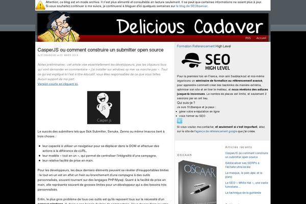 Site using Deans_code_highlighter plugin