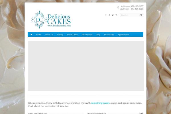 Aqua theme site design template sample