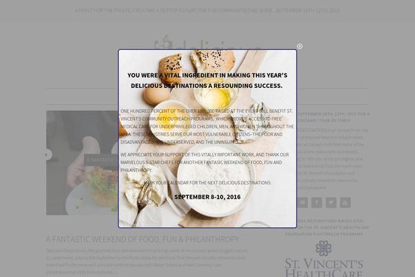 Foodie Pro theme site design template sample