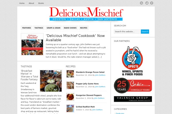 News theme site design template sample