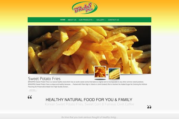 SimplePress theme site design template sample