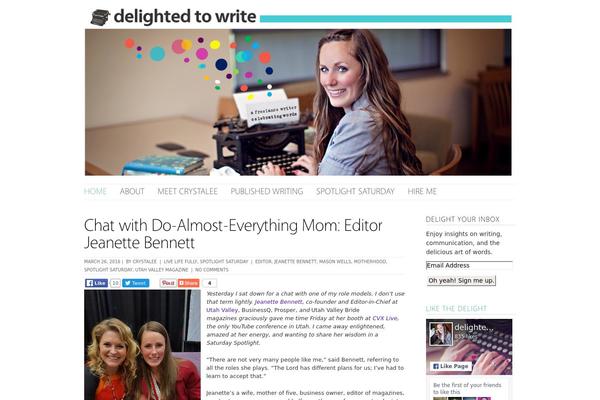BigFeature theme site design template sample