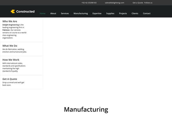 delighteng.com site used Constructed