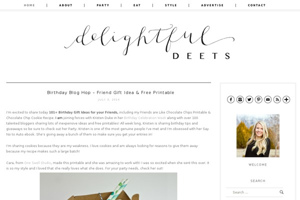 Marylou theme site design template sample