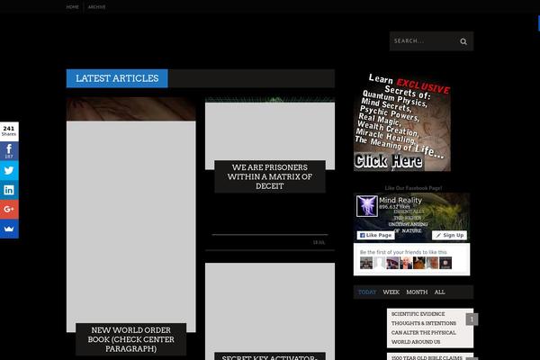 Site using Dreamgrow Scroll Triggered Box plugin