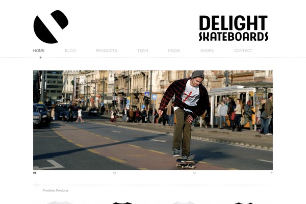 Folioway theme site design template sample
