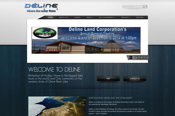 Accentuate theme site design template sample