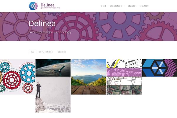 Gridstack-child theme site design template sample