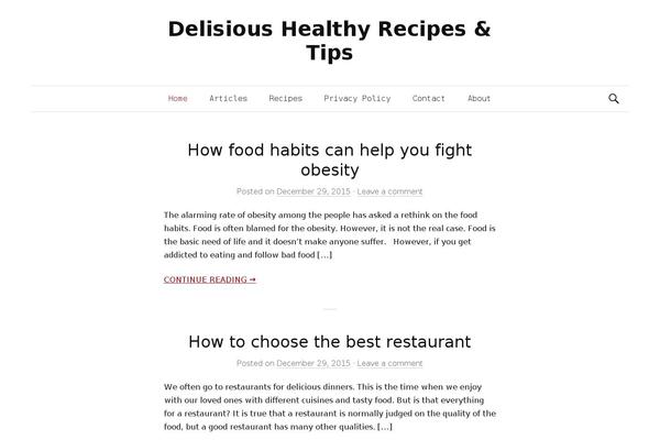 Graphy theme site design template sample