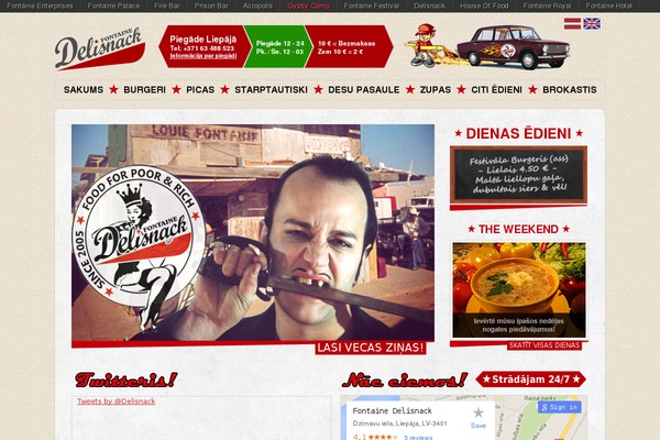 Palace theme site design template sample