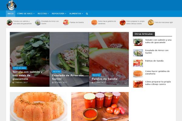 Herald theme site design template sample