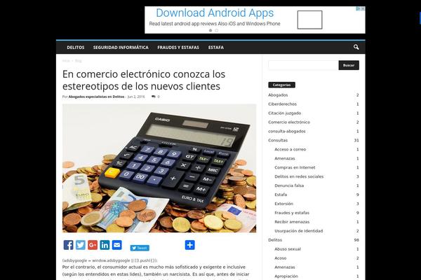 Hueman theme site design template sample