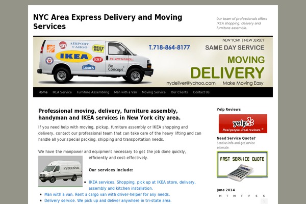 Site using Cherry-sidebars plugin