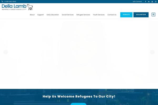 Chariti theme site design template sample