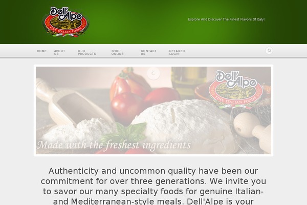 Alyeska Child theme site design template sample