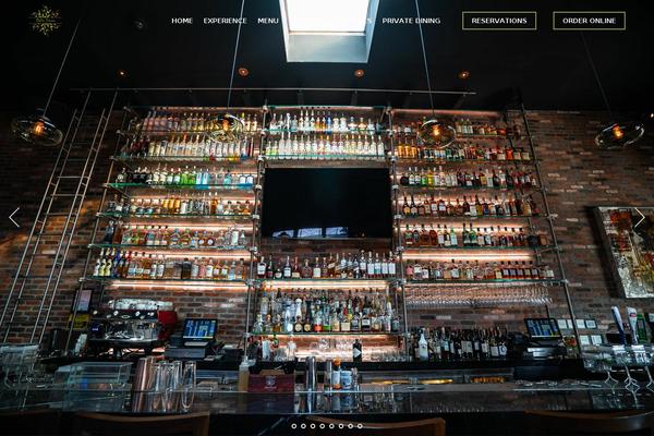 Highend theme site design template sample